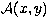 ${\cal A}(x,y)$