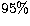 $95\%$