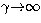 ${\gamma}{\to}{\infty}$