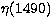 $\eta(1490)$