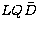 $LQ{\bar D}$