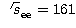 $\sqrt{s}_{\protect\bf\rm ee}=161$