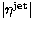 $\vert\eta^{\rm jet}\vert$