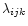 $\lambda_{ijk}$