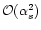$\mathcal{O}(\alpha_s^2)$