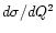 $d\sigma / dQ^2$