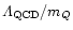 $\Lambda_{\mathrm{QCD}}/m_Q$