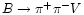 $ {B\rightarrow \pi^{+}\pi^{-} V}$
