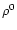 $\rho^{0}$