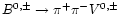 $B^{0,\pm} \rightarrow
\pi^{+}\pi^{-} V^{0,\pm}$