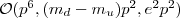 ${\cal O}(p^6, (m_d-m_u)p^2, e^2 p^2)$