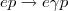 $e p \rightarrow e \gamma p$