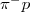 $\pi^- p$