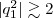 $\ensuremath|q_1^2| \gtrsim 2$