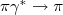 $\pi\gamma^*\to\pi$