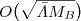 $O\smash{\bigl(\sqrt{\bar{\Lambda} M_B}\bigr)}$
