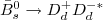 $\bar B^0_s \to D_d^ + D_d^{-*}$