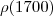$\rho(1700)$