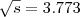 $\sqrt{s}= 3.773$