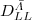 $D_{LL}^{\bar{\varLambda}}$