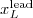 $x_{L}^{\mathrm{lead}}$