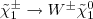 ${\tilde{\chi}}^{\pm}_{1} \to W^{\pm} \tilde{\chi}^{0}_{1}$