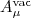${A}_{\mu}^{\mathrm{ vac}}$