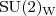 $$\mathrm{SU}(2)_\mathrm{W}$$