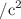 $$/\mathrm{c}^2$$