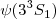 $$\psi (3^3S_1)$$
