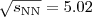 $$\sqrt{s_{\mathrm {NN}}}=5.02$$