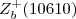 $$Z_b^+(10610)$$