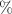 $$\,\%$$