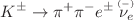 $$K^\pm \rightarrow \pi ^+ \pi ^- e^\pm \mathop {\nu _e}\limits ^{_{(-)}}$$