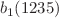 $$b_{1}(1235)$$
