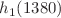 $$h_{1}(1380)$$