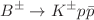 $$B^{\pm } \rightarrow K^{\pm } p {\bar{p}}$$