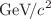 $${\mathrm {\,GeV\!/}c^2}$$