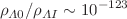 $$\rho _{\Lambda 0}/\rho _{\Lambda I} \sim 10^{-123}$$