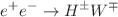 $$e^+e^- \rightarrow H^{\pm } W^{\mp }$$