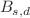 $$B_{s,d}$$