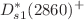 $$D^*_{s1}(2860)^+$$
