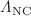 $$\Lambda _{\mathrm{NC}}$$