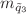 $$m_{\tilde{q}_3}$$