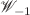 $${\mathscr {W}}_{-1}$$
