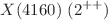 $$X(4160)~(2^{++})$$
