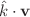 $${\hat{k}}\cdot \mathbf {v}$$