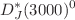 $$D_J^*(3000)^0$$