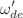 $$\omega ^{\prime }_{de}$$