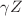 $$\gamma Z$$